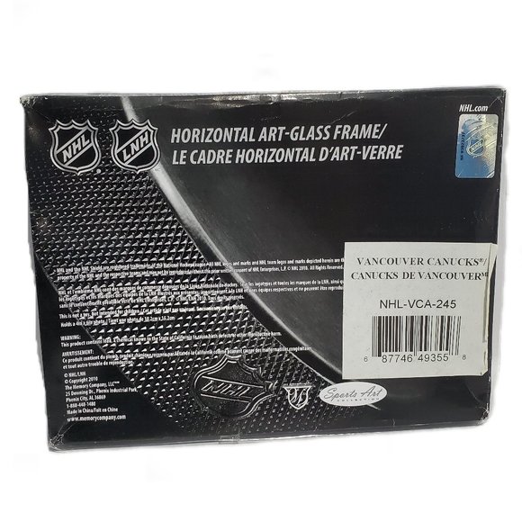 NHL Vancouver Canucks Glass Picture Frame - Picture 4 of 4